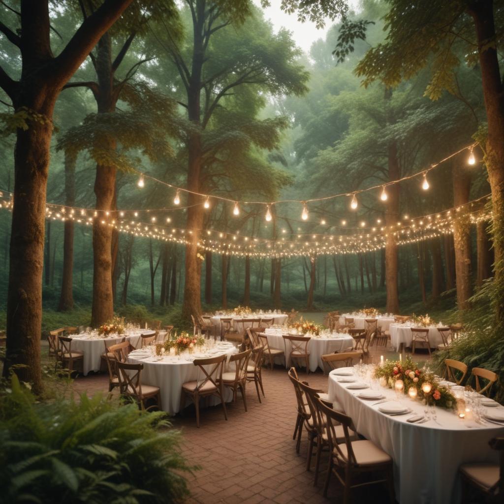 Банкетный зал на природе для свадебного торжества